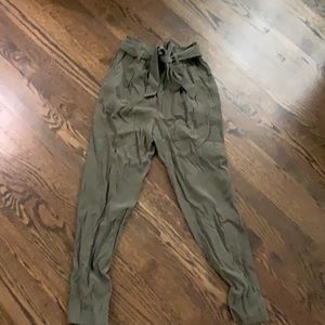 Olive pants